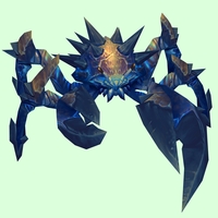 Metallic Blue Spiked Crab