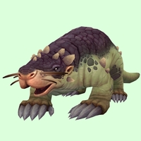 Green Mole w/ Small Nose, No Teeth, Leg Spikes