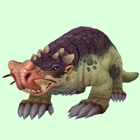 Green Mole w/ Large Nose, Tusks