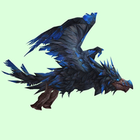 Blue Dread Raven