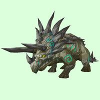 Yellow-Grey Stone Direhorn