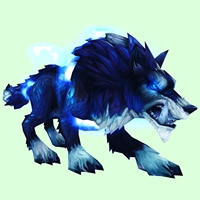 Stormy Blue Maned Wolf