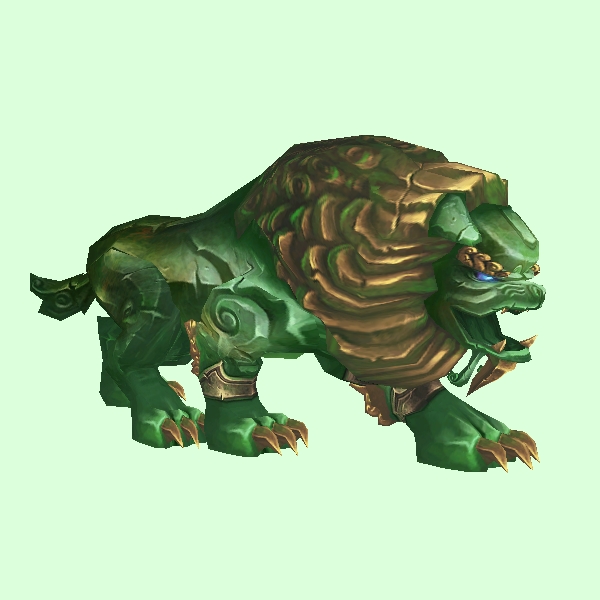 Green Armored Stone Quilin