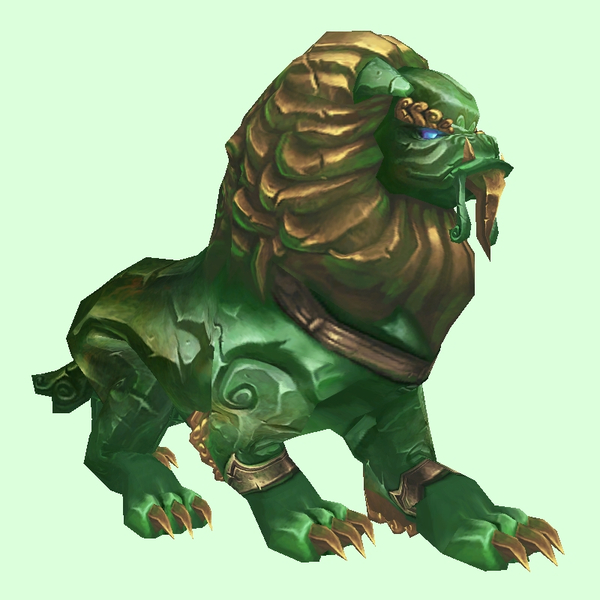 Green Armored Stone Quilin