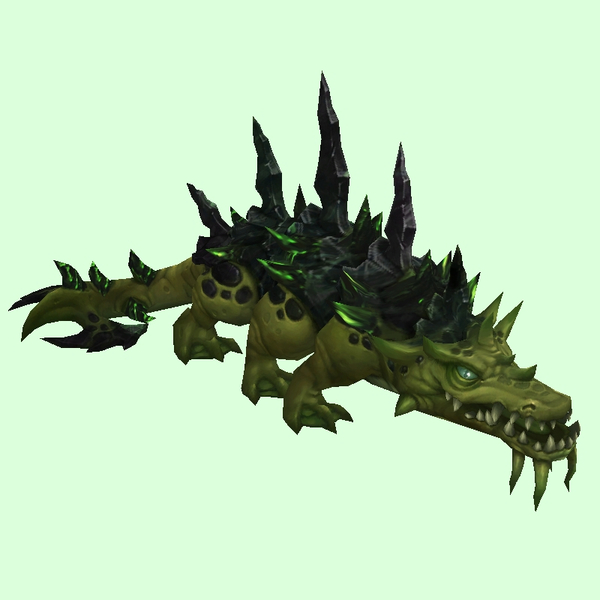 Fel-Green Spiny Basilisk