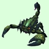 Green Armored Scorpion