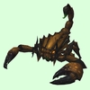 Brown Armored Scorpion