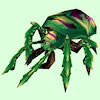 Classic Green & Purple Beetle