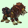 Armored Yellow-Brown Draenor Wolf