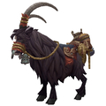 Black Riding Goat