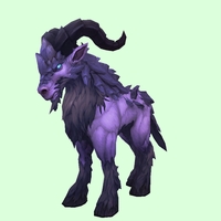 Purple Rugged Talbuk w/ Backswept Horns