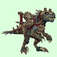 Bronze-Armoured Undead Ravasaur