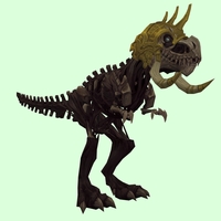 Dark Skeletal Devilsaur w/ Helmet
