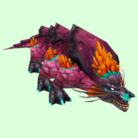 Purple Basilisk w/ Orange Crest