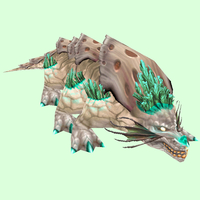 White Basilisk w/Jade Fringes