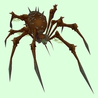 Classic Brown Bone Spider