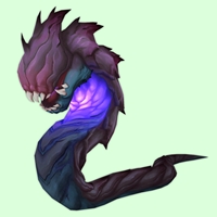 Purple Cosmic Worm