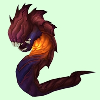 Red Cosmic Worm