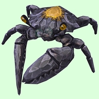 Onyx & Topaz Crab