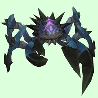Dark Blue Spiked Crab w/ Purple Markings