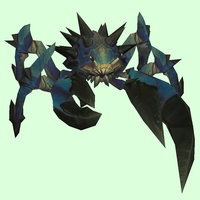 Sooty Blue Spiked Crab