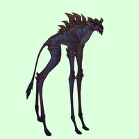 Blue Deepstrider w/ Short Horns & Spiny Back