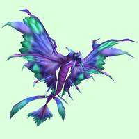 Purple & Cyan Dragonhawk