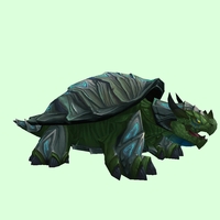 Grey & Dark Green Dragon Turtle w/ Glow