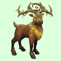 Golden Brown Dreamstag w/ Large Antlers