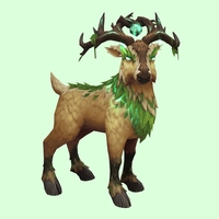 Green & Tan Dreamstag w/ Medium Antlers