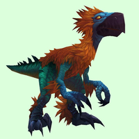 Orange & Turquoise Falcosaur