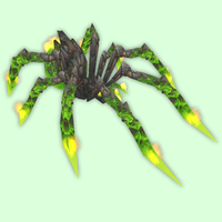Green Fire Spider
