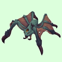 Green Swarmite w/ Fangs & Short Tail