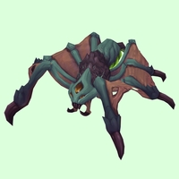 Green Swarmite w/ Fangs & Medium Tail