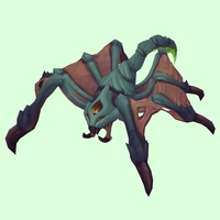 Green Swarmite w/ Fangs & Long Tail