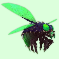 Purple & Green Corpsefly