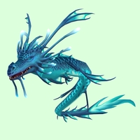 Great Blue & Turquoise Mana Wyrm