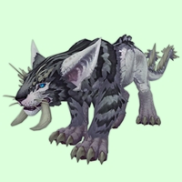 Grey & White Striped Grimlynx