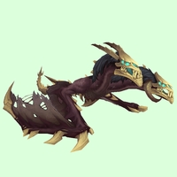 Dark Brown Death Chimaera w/ Horns