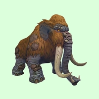 Orange Mammoth w/ Shorter Tusks