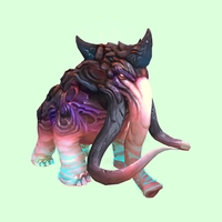 Light Pink & Blue Magmammoth w/ Broken Tusk & Small Spikes