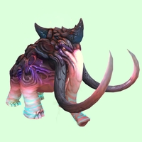 Light Pink & Blue Magmammoth w/ Longer Tusks & Small Spikes