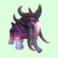 Rose Pink & Blue Magmammoth w/ Shorter Tusks & Large Spikes