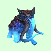 Blue Magmammoth w/ Broken Tusk & Small Spikes