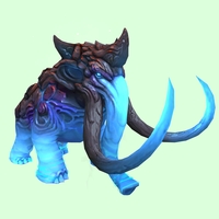 Blue Magmammoth w/ Longer Tusks & Small Spikes