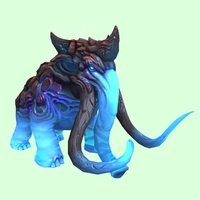 Blue Magmammoth w/ Medium Tusks & Small Spikes