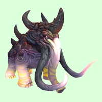 Light Pink & Gold Magmammoth w/ Medium Tusks & Large Spikes