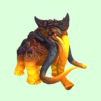 Orange-Yellow Magmammoth w/ Broken Tusk & Small Spikes