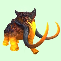 Orange-Yellow Magmammoth w/ Longer Tusks & Small Spikes