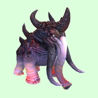 Pink & Red Magmammoth w/ Shorter Tusks & Large Spikes